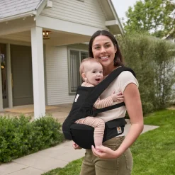 Ergobaby Alta Hip Seat Mesh Baby Carrier - Onyx Black