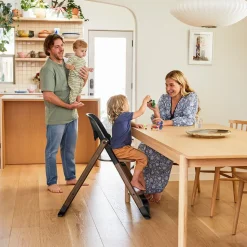 Ergobaby Evolve Chair + Kitchen Tower Bundle - Dark Wood