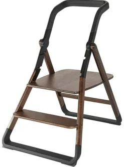 Ergobaby Evolve Chair + Kitchen Tower Bundle - Dark Wood