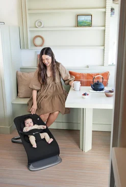 Ergobaby 3-in-1 Evolve Bouncer - Onyx Black