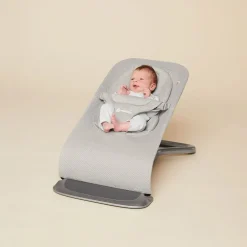Ergobaby 3-in-1 Evolve Mesh Bouncer - Light Grey