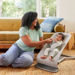 Ergobaby 3-in-1 Evolve Mesh Bouncer - Light Grey