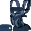 Ergobaby Omni 360 Cool Air Mesh Baby Carrier - Tones of Blue