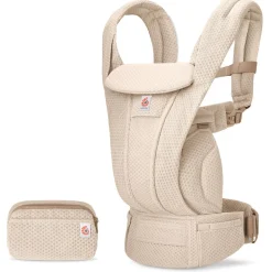 Ergobaby Omni Deluxe Baby Carrier, Mesh - Natural Beige
