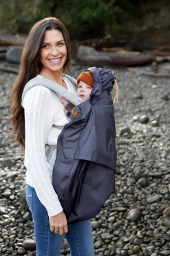 Ergobaby Rain and Wind Baby Carrier Cover - Charcoal