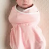 Ergobaby Sleep Tight Swaddler - Pink + Natural - M/L