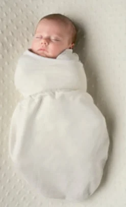 Ergobaby Sleep Tight Swaddler - Pink + Natural - M/L