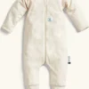 ergoPouch Layers Long Sleeve Romper 1.0 TOG - Oatmeal Marle, 3-6 Months