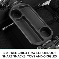 Evenflo Pivot Xplore Dreamz All-Terrain Stroller Wagon with Bassinet Insert - Jetsetter Black