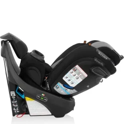 Evenflo Revolve360 Extend All-in-One Rotational Convertible Car Seat with Quick Clean Cover - Revere Gray