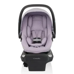 Evenflo Revolve180 LiteMax NXT Rotational Infant Car Seat with SensorySoothe - Agate Purple