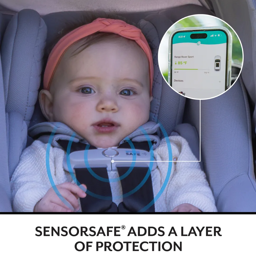 Evenflo Revolve180 LiteMax NXT Rotational Infant Car Seat with SensorySoothe - Agate Purple