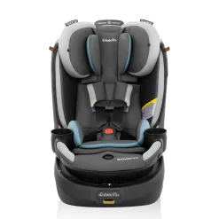 Evenflo Revolve360 Slim 2-in-1 Rotational Convertible Car Seat with Quick Clean Cover - Stow Blue