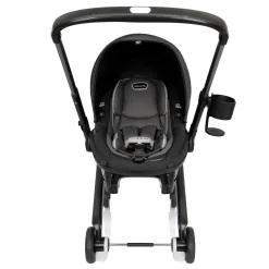 Evenflo Shyft DualRide Infant Car Seat and Stroller Combo - Beaufort Black