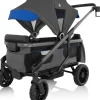 Evenflo Shyft Rideshare All-Terrain Performance Stroller Wagon - Electric Blue