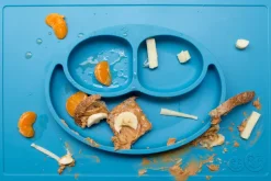 EZPZ Happy Mat Placemat & Plate - Blue