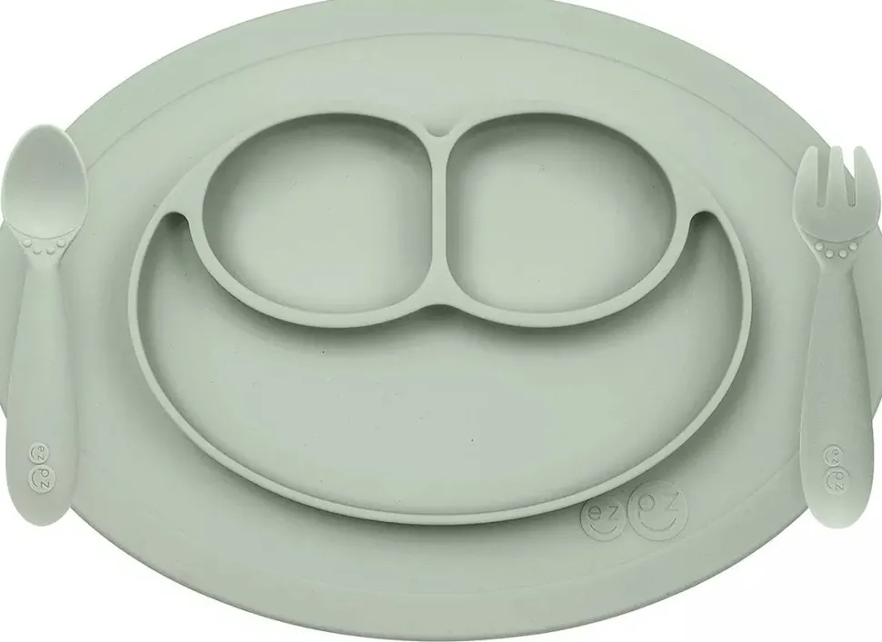EZPZ Mini Feeding Set - Sage
