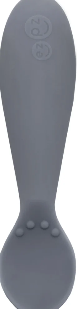 EZPZ Tiny Spoon, Twin Pack - Gray