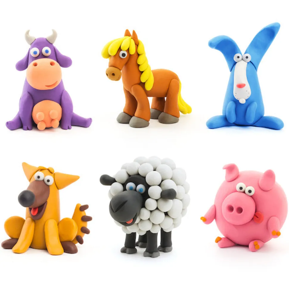 Fat Brain Toys Hey Clay - Animals