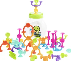 Fat Brain Toys Squigz 2.0, 36 piece