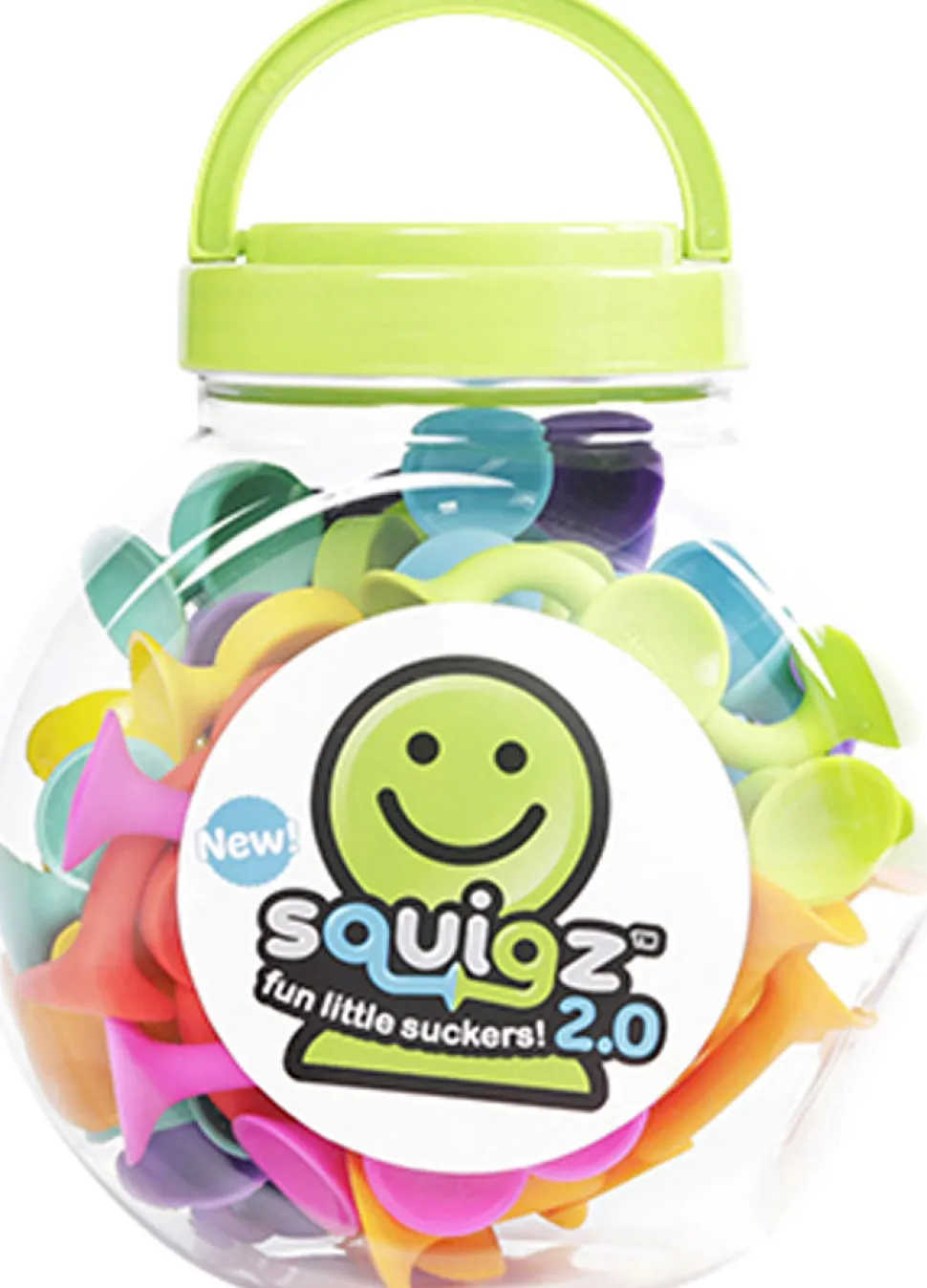 Fat Brain Toys Squigz 2.0, 36 piece