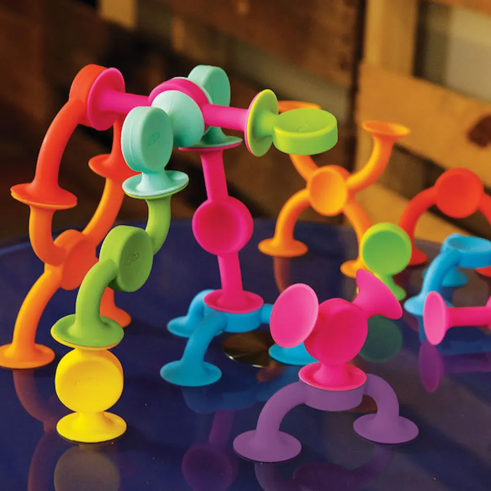 Fat Brain Toys Squigz 2.0, 36 piece