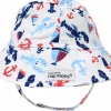 Flap Happy UPF50+ Bucket Sun Hat, Large (12-24m) - Sunday Sails