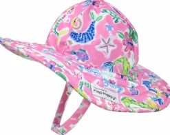 Flap Happy UPF50+ Summer Splash Swim Hat, Medium (6-12m) - Mystic Mermaids