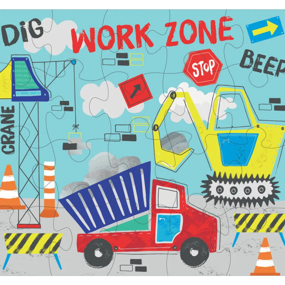 Floss & Rock 20pc Puzzle - Construction