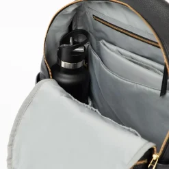 Freshly Picked Classic City Pack II Backpack Diaper Bag - Ebony