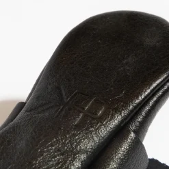 Freshly Picked Knotted Bow Moccasins, Size 3 - Ebony