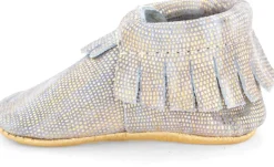 Freshly Picked Moccasins, Size 3 - Gold Lizard