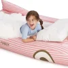 FUNBOY Kids Sleepover Air Mattress - Pink Convertible