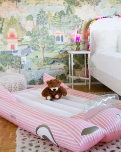 FUNBOY Kids Sleepover Air Mattress - Pink Convertible