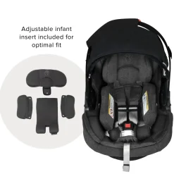 G5+ Merino Wool Infant Car Seat with Base