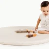 Gathre Padded Play Mat, Mini - Ivory Circle