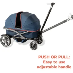 Gladly Family AnthemZ All-Terrain (2 Seater) Stroller Wagon - Wild Berry