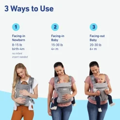Graco Cradle Me Lite 3-in-1 Carrier - Oatmeal