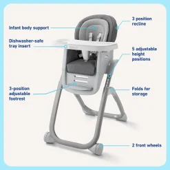 Graco DuoDiner DLX 6-in-1 High Chair - Arlo