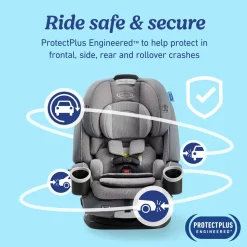 Graco 4Ever DLX 4-in-1 All-in-One Convertible Car Seat - Charlie