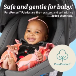 Graco GoMax Infant Car Seat with Insta-Install Rigid LATCH - Orchid Haze