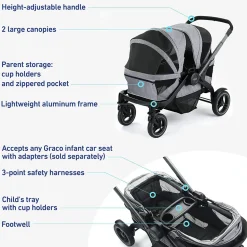 Graco Modes Adventure Stroller Wagon - Teton