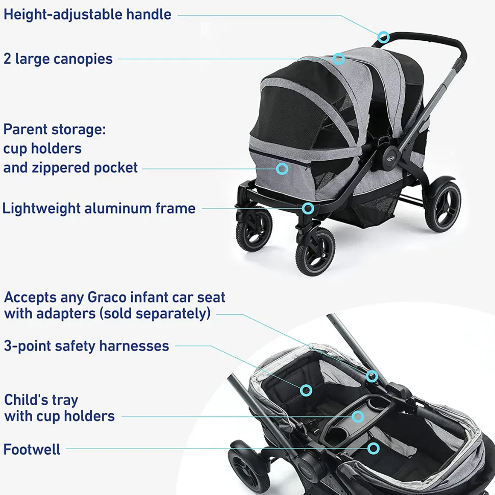 Graco Modes Adventure Stroller Wagon - Teton