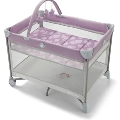 Graco Pack 'n Play On The Go Zip Playard - Lilac Mod