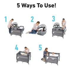 Graco Pack 'n Play Travel Dome LX Playard - Annie