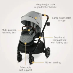 Graco Premier Modes Lux Stroller - Midtown