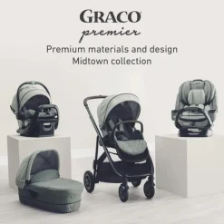 Graco Premier SnugRide SnugFit 35 XT Infant Car Seat - Midtown