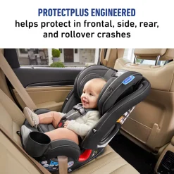 Graco SlimFit3 LX 3-in-1 Convertible Car Seat - Kunningham
