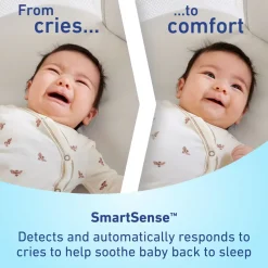 Graco SmartSense Soothing Bassinet - Luna