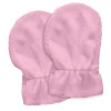 Green Sprouts Organic Cotton Mitts 2pk - Rose (Birth to 6 weeks)